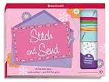 Stitch and Send: A fun and easy embroidery-card kit for girls by 