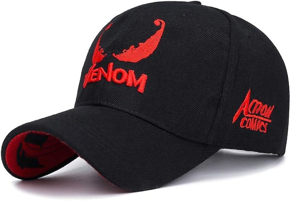 Venom Baseball Cap Couple Hip Hop Cotton Hat Venom Baseball Cap Couple Hip Hop Cotton Hat