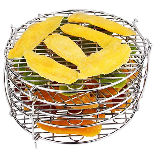 Aiduy Dehydrator Stand Accessories for Ninja Foodi 6.5 qt & 8 qt, Food Grade Stainless Steel Dehydrator Rack Compatible with Ninja Foodi Pressure Cooker and Air Fryer 6.5 and 8 Quart