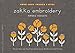 Zakka Embroidery: Simple One- and Two-Color Embroidery Motifs and Small Crafts (Make Good: Japanese Craft Style) by 