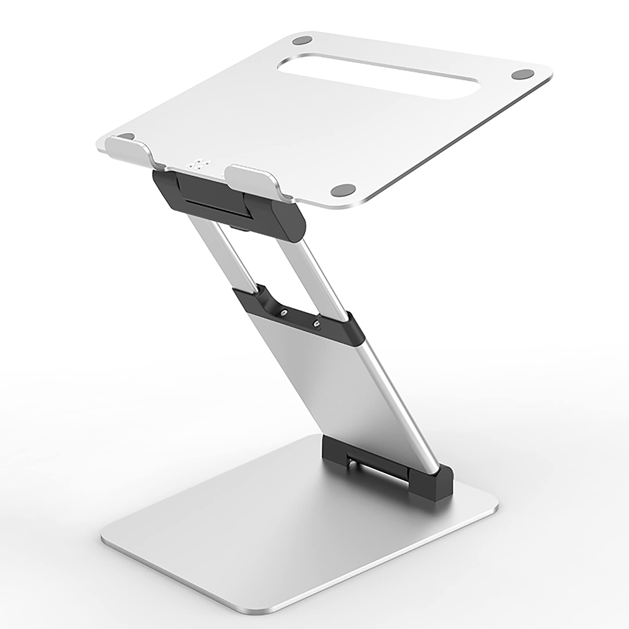 Desire2 Supreme Sit-Stand Laptop Stand | Adjustable Laptop Stand for Desk | Ergonomic Laptop Holder with Quick Release