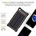 Solar Charger,10000mah Solar Portable Phone Charger Built-in 3 Modes Flashlight for Travel,2A Max Output Battery Pack Solar Power Bank Dual USB External Solar Phone Charger for iPhone &Android