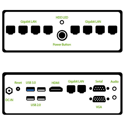 Jetway-JBC390F541AA-Intel-Celeron-J1900-10x-Intel-LAN-Network-PC-w2GB-64GB-SSD