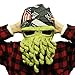 Tentacle Octopus Cthulhu Knit Beanie Hat Cap Wind Ski Mask (Gray Color)