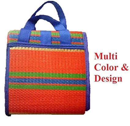 GT Gloptook Picnic Chatai | Travel Chatai | Camping Mat Water-Resistant Best Outdoor Mat Size 3 ft x 6 ft (Multicolor)