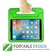 Bolete Kids Case for iPad 9th/8th/7th Gen (2021/2020/2019) 10.2 Inch, Shockproof Handle Stand Protective Cover for iPad Air 3rd Gen 2019/Pro 2017 10.5 Inch Case -Green