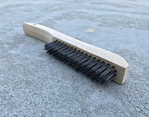 4 Shoe Handle Wire Scratch Brushes by Jounjip Brand - Thumbnail 5