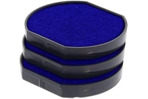 Trodat Replacement Ink Cartridge 6/4642 - Pack of 3 Color Blue