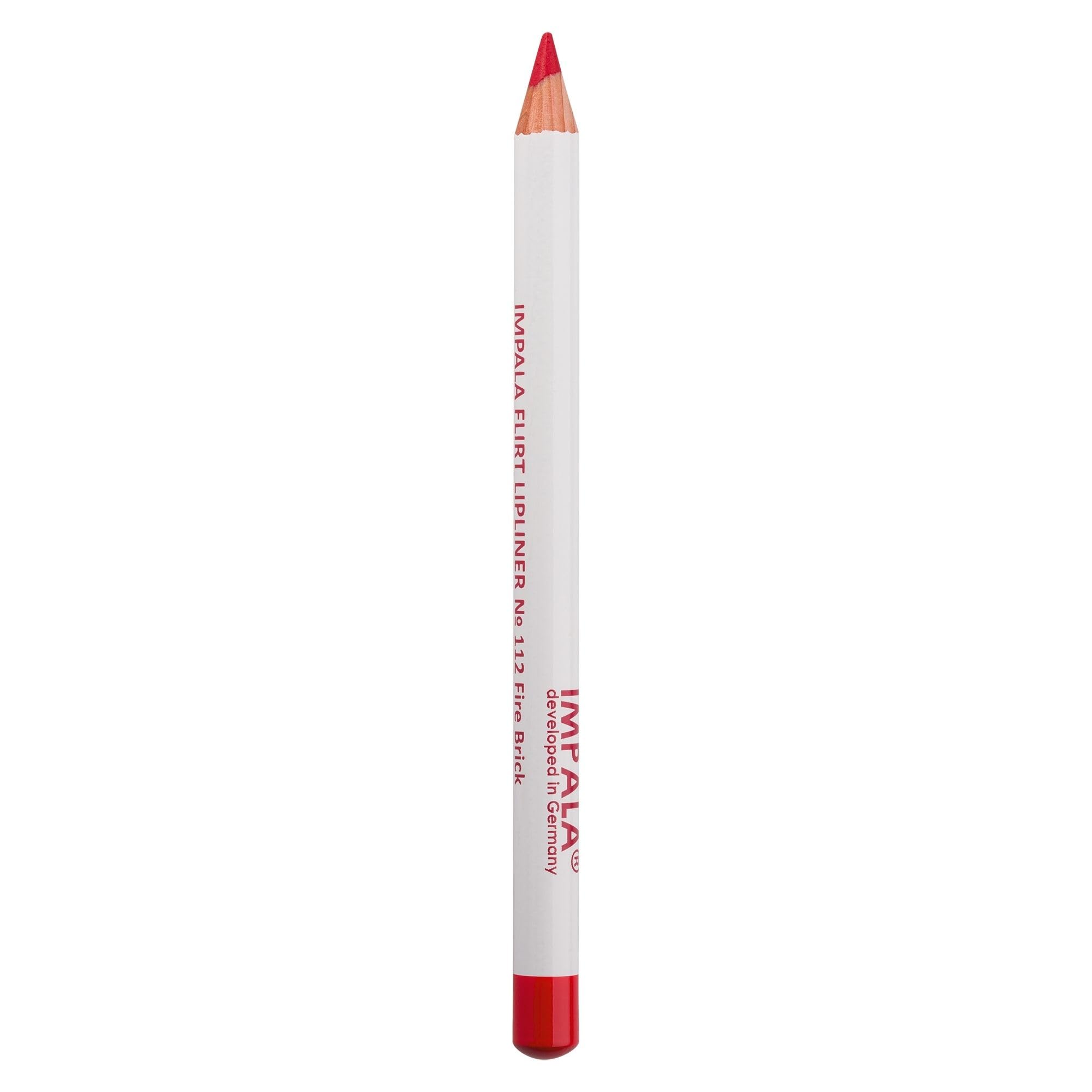 Impala Flirt Lipliner Color 112 Fire Brick Matte Waterproof