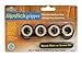 Slipstick CB325 Non Slip Furniture Feet Floor Protectors with Rubber Grip (Set of 8 Grippers) 1-1/4 Inch Round - Chocolate Brown