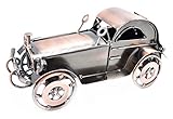Lchen Metal Classic Car,Old Vintage Car Mini Model Collectible Vehicle Toys Home Decorations (7 in)