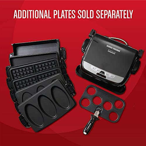 Foreman GRP4842MB MultiPlate Evolve Grill, (Ceramic Grilling