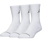 Jordan Jumpman Crew Socks (3 Pack) (Large) Unisex