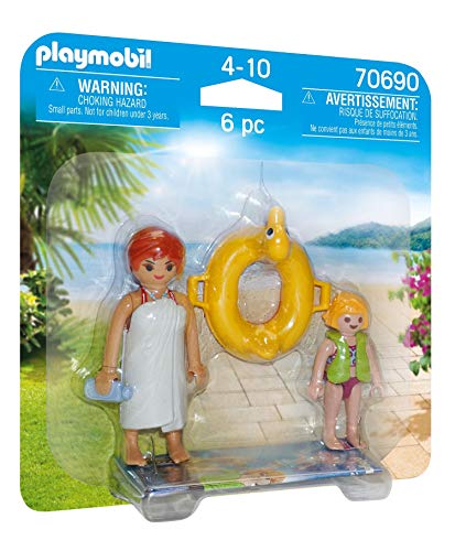 PLAYMOBIL Family Fun 70690 DuoPack Aqua Park Badegäste, Ab 4 Jahren