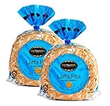 Metsuyan Laffa Pita Whole Wheat Flatbread Kosher (2 Pack)