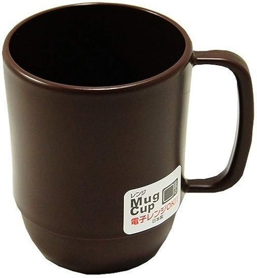Amazon Com Japanese Microwavable Water Mug Unbreakable Milk Juice Mug For Kids Camping Travel Water Tea Coffee Mug 12 Ounce Bpa Free Non Toxic Dishwasher Safe Made In Japan Chocolate Plastic Mug Coffee