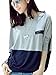 Uget Women's Round Neck Long Sleeves T-Shirt Tops