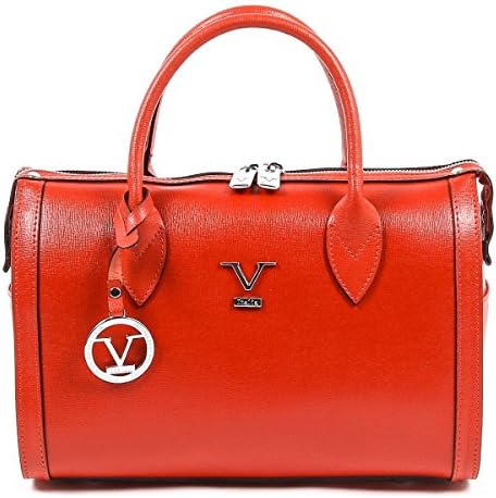 V 1969 Italia Womens Handbag V014-S SAFFIANO ROSSO