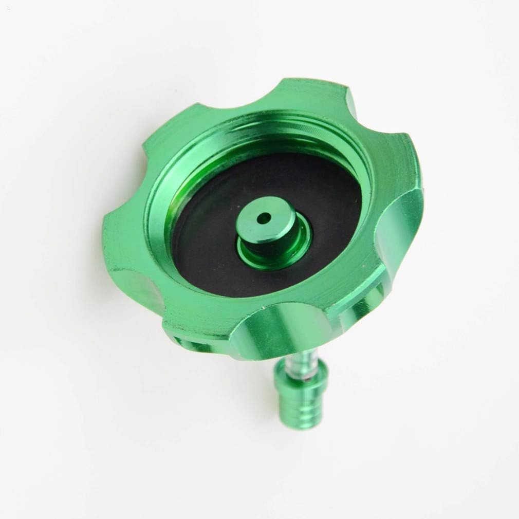 GOOFIT CNC Gas Fuel Tank Cap Valve Air Vent Replacement For Taotao Roketa Apollo SSR Chinese KLX110 TTR110 XR CRF 50cc 70cc 90cc 110cc 125cc 250cc Dirt Bikes Dirt Pit Bike Green - Image 5