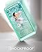 Galaxy Note 8 case, PIXIU Heavy Duty Shockproof Hybrid High Impact Hard Plastic+Soft Silicon Rubber Protective Cases for Galaxy Note 8 6.3 inch 2017 Release Mint Green