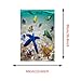 Rambling 3D Beach Floor Wall Stickers Removable Mural Decals Vinyl Art Living Room Decors (A)