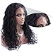 Eayon Hair Loose Curly Lace Front Human Hair Wigs-Glueless 130% Density Brazilian Virgin Remy Wigs with Baby Hair For African Americans Natural Color