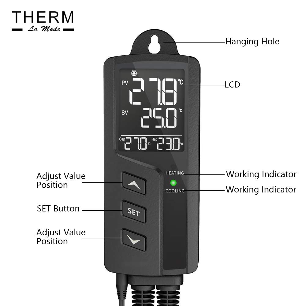 Heaters controls sensors. Heaters controls sensors