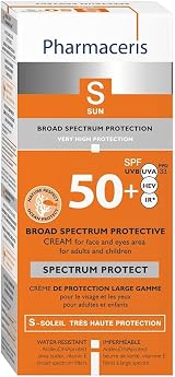 Pharmaceris S Spectrum Protect Broad Spectrum Sun Cream SPF50+ 50ml UVA UVB view 2