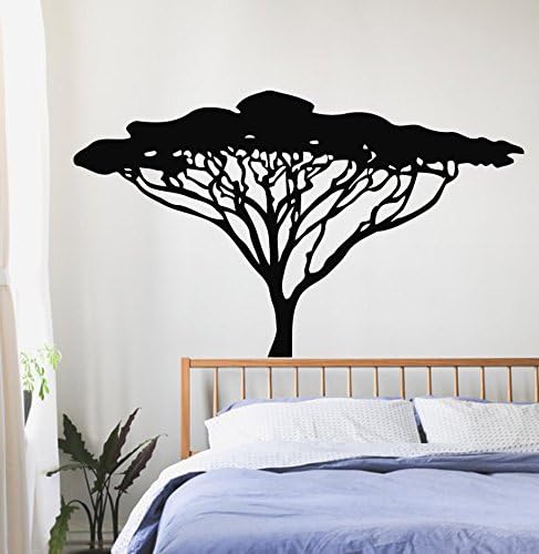 Wall Decor Vinyl Decal Sticker Bedroom Living Room Decor Floral Design Tree Baobab Kj312