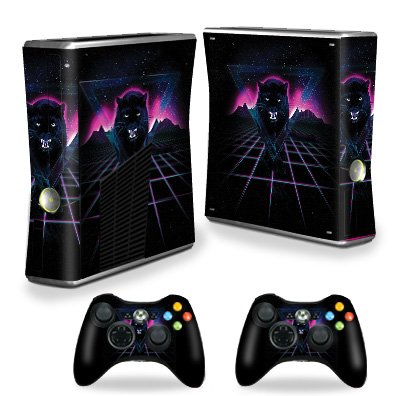 MightySkins Skin Compatible with X-Box 360 Xbox 360 S Console - Vintage Jaguar…