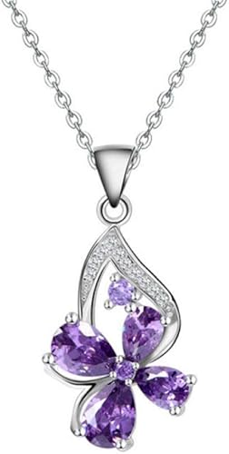 Amazon 4葉のクローバーの形ペンダント ネックレス シルバー925 メンズ レディース おしゃれ かわいいい おもしろ 人気 シンプル レトロ 婚約 結婚 記念日 細タイプ フェスティバルギフトに クリスマス プレゼント 素敵なギフトボックス付き ネックレス 通販