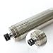 Waterproof 2.2KW Water Cooled CNC Spindle Motor ER20 24000rpm 220V 8A 400Hz 80x226mm Carved Metal Spindle for CNC Router Milling Engraving Machine Machining