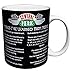 Friends Things I Learned (Central Perk Cafe Menu) TV Television Romantic Sitcom Show Ceramic Gift Coffee (Tea, Cocoa) Mug, 11 Ounce
