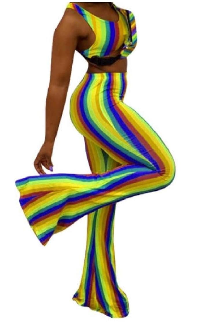 bell bottoms rainbow