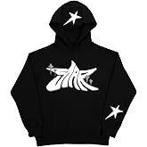 Sunwittafy Y2k Hoodie Men Women Zip Up Letter Print Hoodie Vintage Oversized Sweatshirt Grunge Harajuku Jacket Streetwear