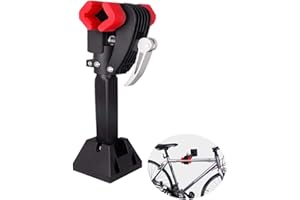 MUYDZ Bike Repair Stand, Foldable Rotatable Bike Wall Mount Workstand Bicycle Mechanic Maintenance for Storage Road Mountain Bike