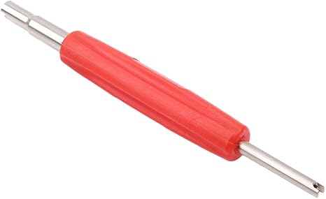 Amazon Com Guangqi Tyre Valve Removal Tool 2 In 1 Tire Valve Stem Remover Dual Head Valve Core Remover Tire Repair Tool Home Kitchen