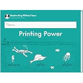 Learning Without Tears - Printing Power Student Workbook - Handwriting Without Tears Series - 2nd Grade Writing Book - Writing Skills and Language Arts Lessons - For School or Home Use