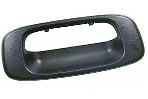 Tailgate Handle Bezel Cover for GMC for Sierra for Chevy for Silverado 1500 1999-2007 Black