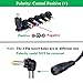 18W Universal Muti Voltage AC/DC Adapter Switching Power Supply with 6 Selectable Adapter Plugs, Suitable for 3V to 12V Household Electronics Routers Speakers CCTV Cameras Smart Phone Charging Devices