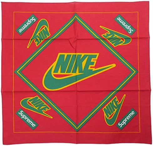 Amazon Supreme シュプリーム Nike ナイキ 19aw Bandana バンダナ 赤 フリー 並行輸入品 キャップ 通販