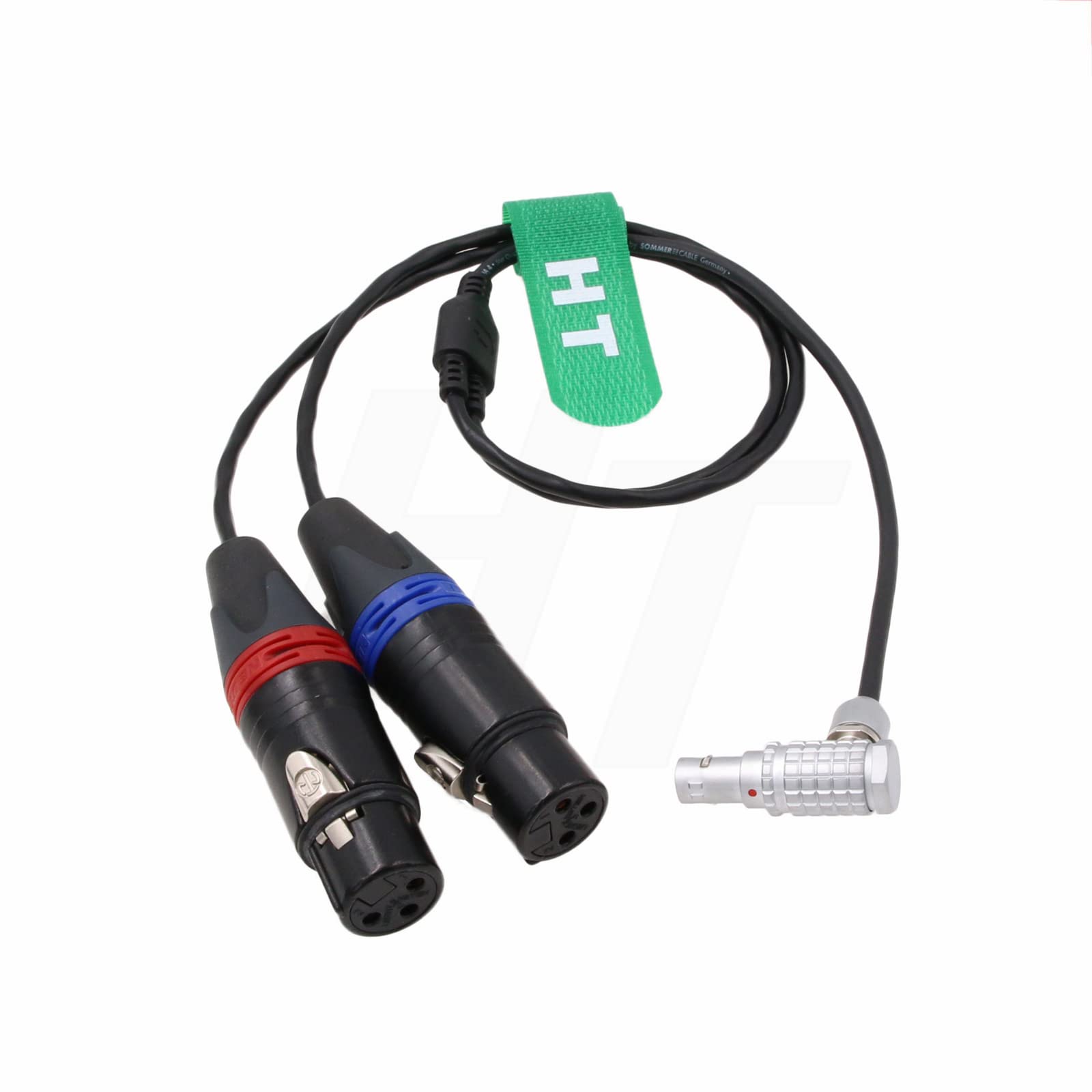 HangTon Audio Cable for ARRI Alexa 35 Alexa Mini LF Camera Mic Sound Devices 633 6 Pin to Two-Channel XLR 3-pin Female 60cm