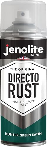 Jenolite Directorust Satin Hunter Green Spray Paint 400ml Direct To Rust view 9