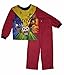 AME Pokemon Little and Big Boys Flannel Sleepwear Set (Red, 10/12)