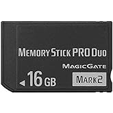 ShanVa 16GB Memory Stick PRO Duo Mark 2 for PSP 1000 2000 3000 – High-Speed MagicGate Card Compatible with Cyber-Shot DSC Cameras, Alpha DSLR, Handycam & More