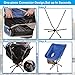 GALSOAR Camping Chairs, Outdoor Portable Backpacking Folding Chairs with Carry Bag, Heavy Duty 300 lbs Capacity, for BBQ, Beach, Travel, Picnic, Hiking, Fishingthumb 2