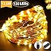 HAUSPROFI Fairy String Light Plug in, 120 LED 44 FT USB Starry Fairy String Light Waterproof Copper Wire Lights for Indoor, Bedroom Festival Wedding Party (Warm White)