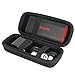 Khanka Hard Case Travel Carrying Bag For KMASHI 10000mAh 10000 External Battery Power Bank Portable Charger Backup Pack - Black