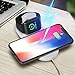 Wireless Watch Charger,Phone Wireless Charger,Qi Wireless Charging Pad Stand,2-in-1 Wireless Fast Charger for Apple Watch Series 3/2/1 & iPhone X/8/8 Plus Samsung Galaxy S8/S9/Plus/Note 8/S7