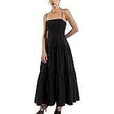 SIXDO Raw Flared Dress for Women, Sleek and Versatile for Work Events and Formal Celebrations